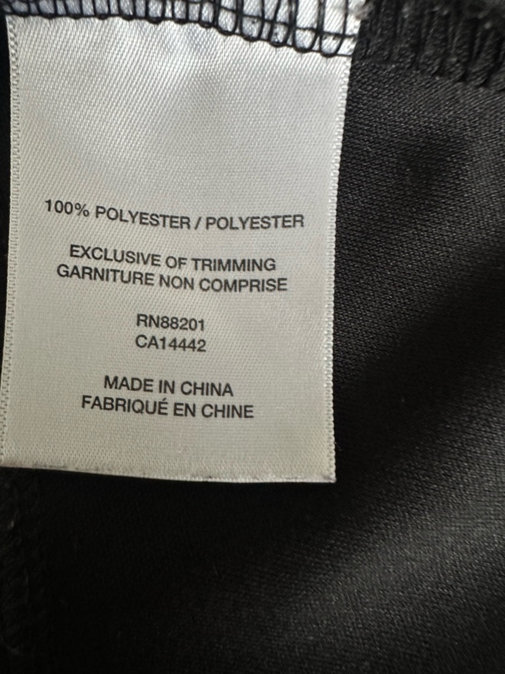 Mondetta Black Hooded Softshell Parka Silhouette Lightweight Activewear Jacket - Picture 8 of 8